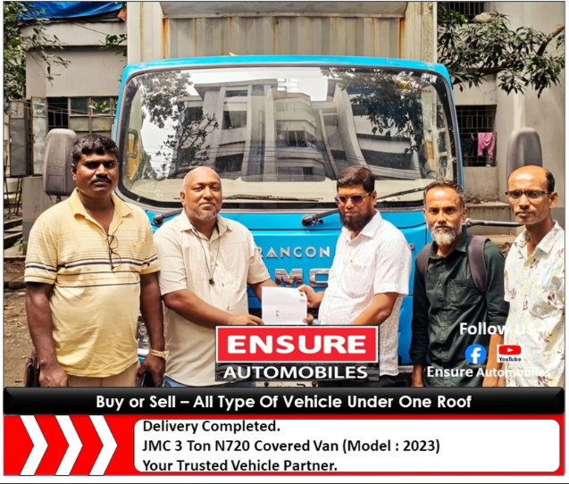 JMC 3 Ton N720 – Covered Van
